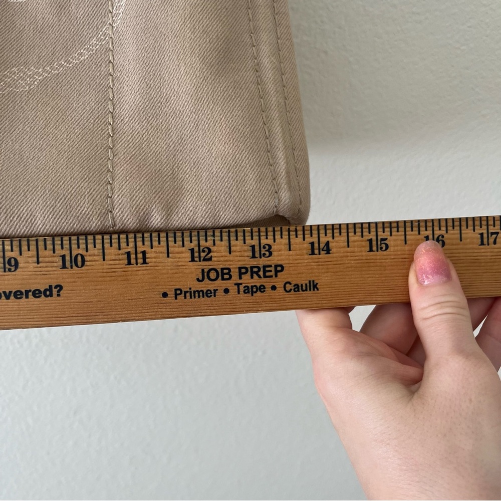 Prada Large Canapa Bag - Tan Canvas - computer /travel **Authentic - Picture 6 of 16